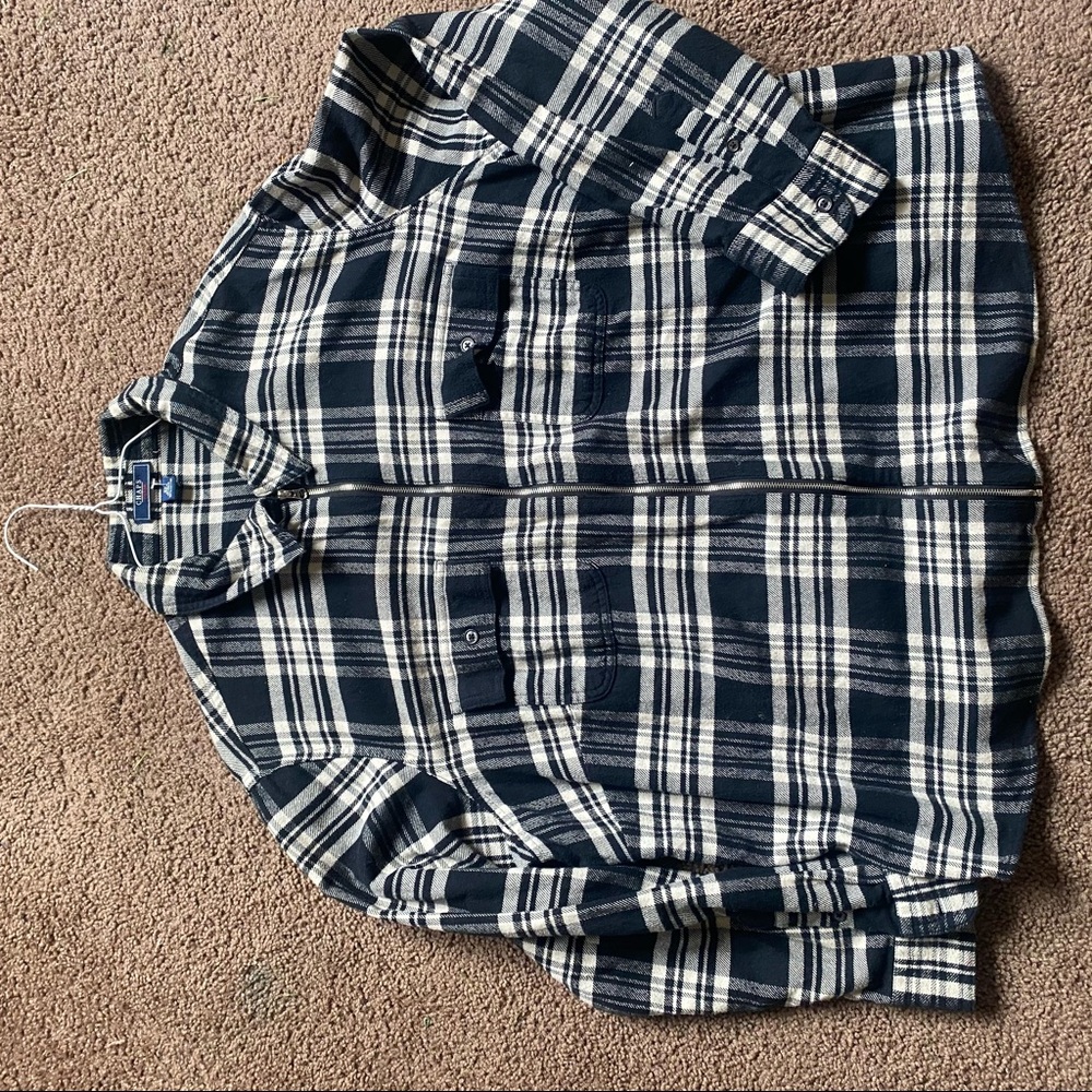 Chaps Zip up flannel by Ralph Lauren